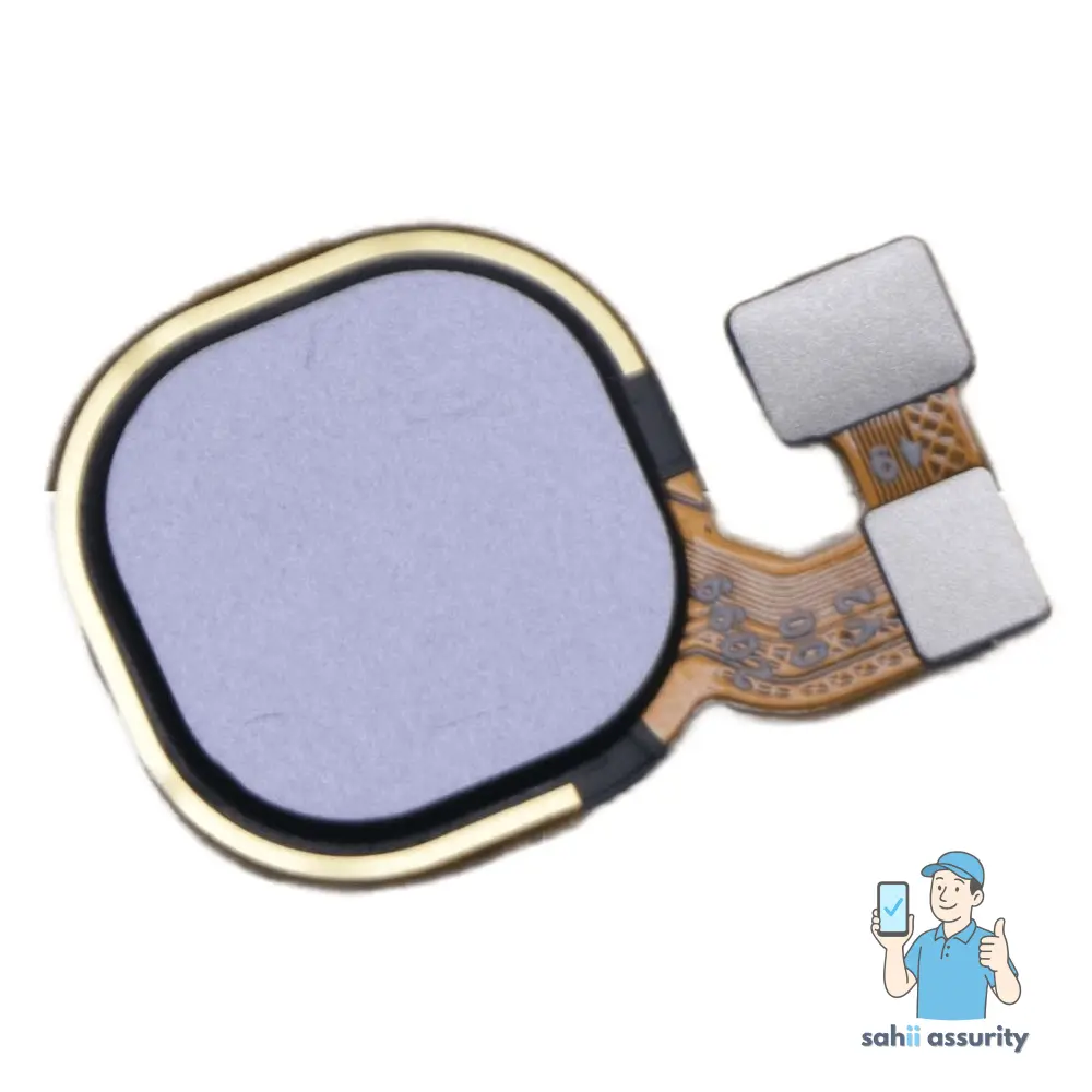 Fingerprint Sensor with Flex Cable for Infinix Hot 11s Purple